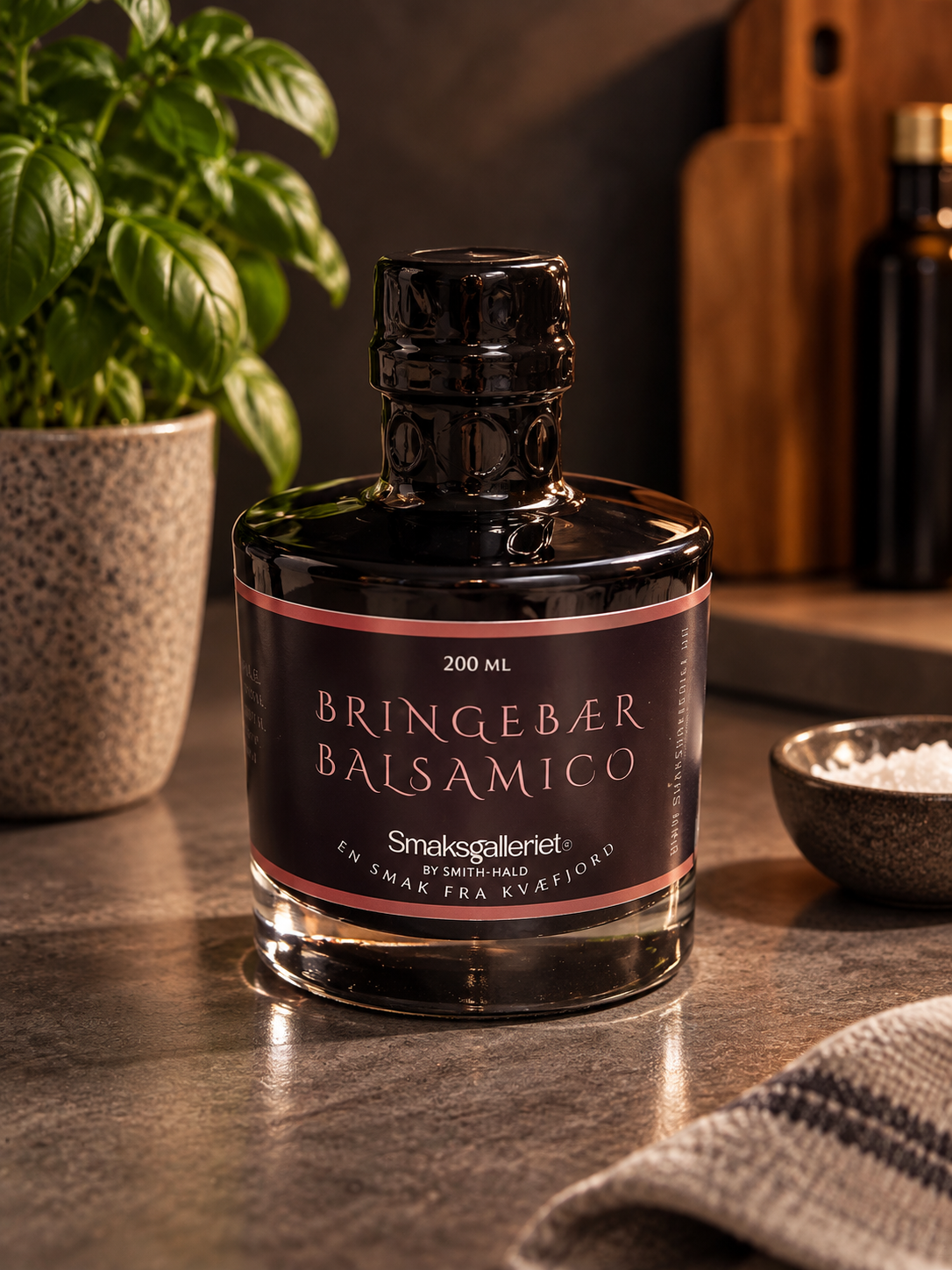 Flaske med bringeær balsamico, 200 ml