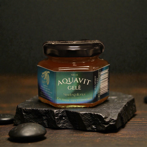 Glass med Aquavitgelé